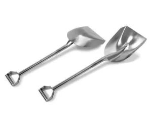 10-1/2'' x 14'' - Standard Blade Stainless Steel Shovel