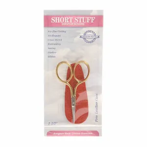 2.5" Short Stuff European Scissors with Sheath