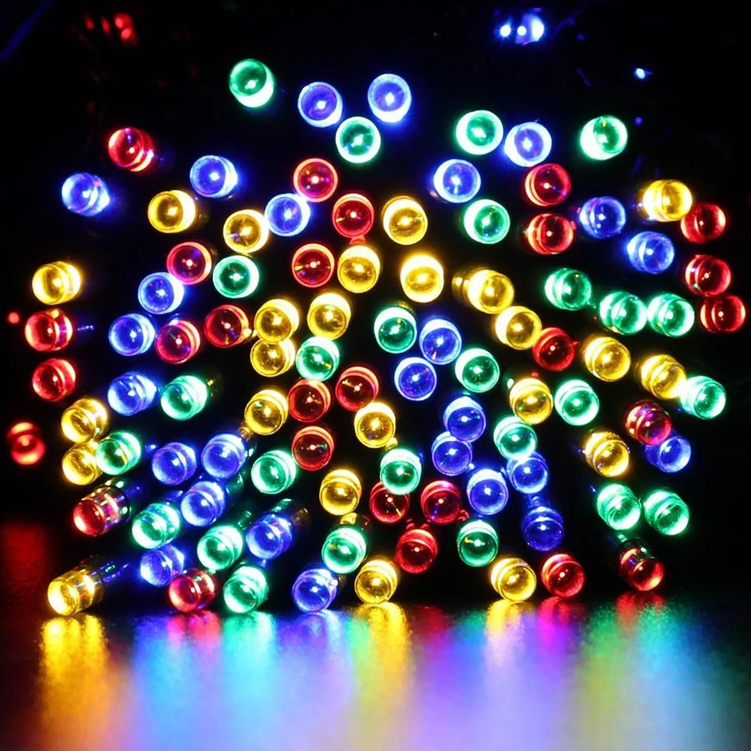 300LED Solar Fairy String Lights, 8 Modes, Waterproof, 32M