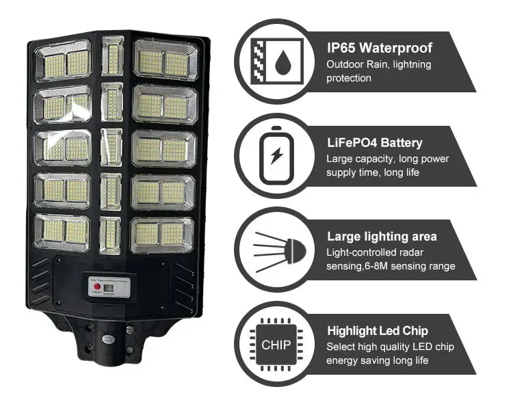 600WATT LED SOLAR STREET LIGHT #7010