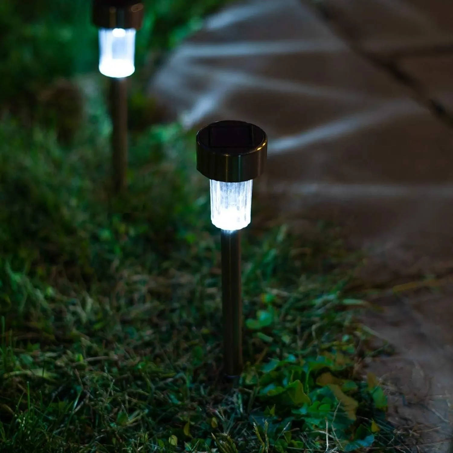 9140A Solar Panel Led Spike Spot Light Landscape Garden Yard Path Lawn Outdors Solar Lamps, Waterproof Outdoor Decorative Landscape Lights for Garden, Patio, Yard, Walkway (MOQ :- 24)