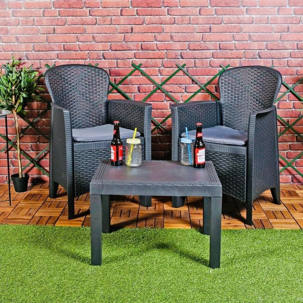 Akita Linea Rattan effect design Garden Furniture Set