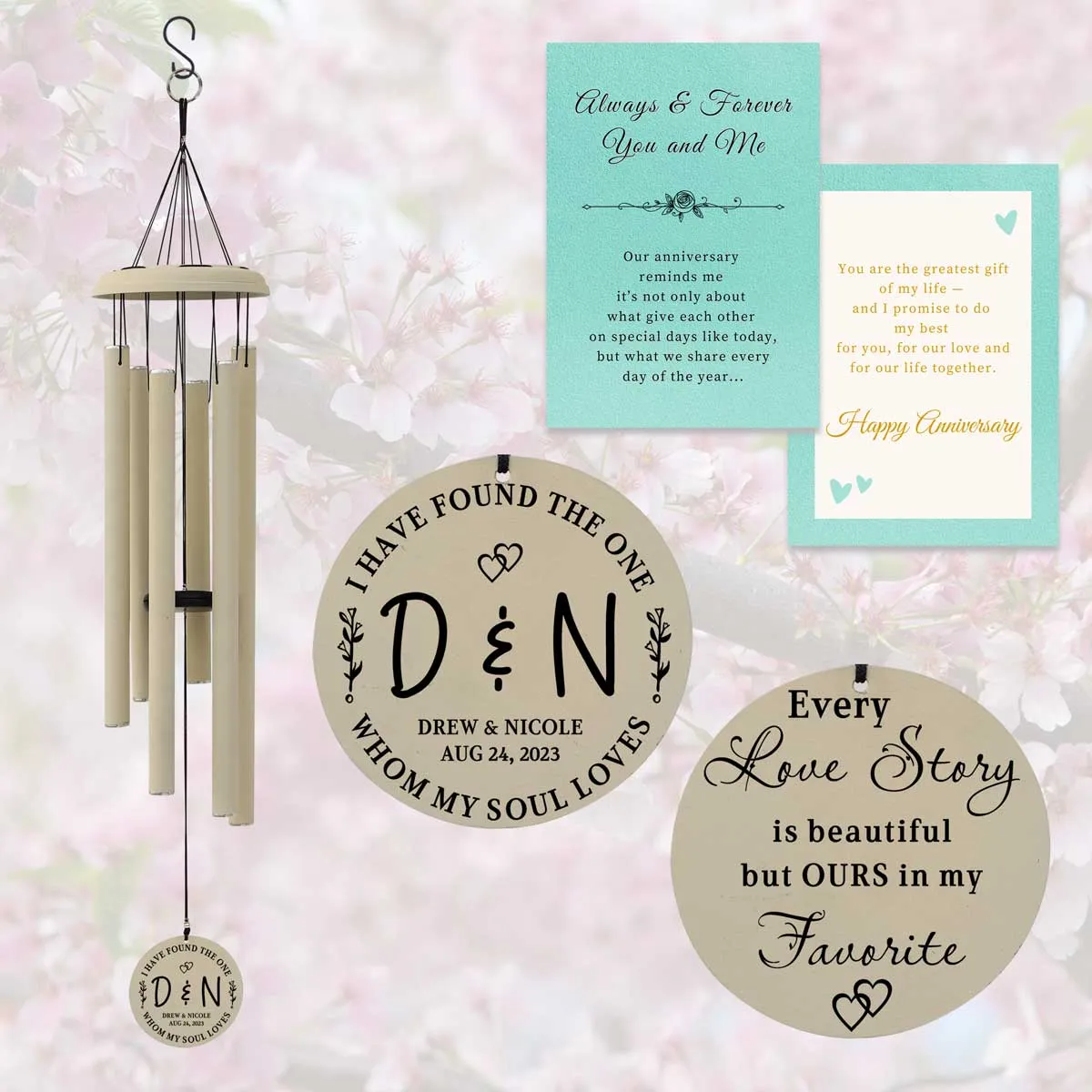 Anniversary Wind Chime AWC138