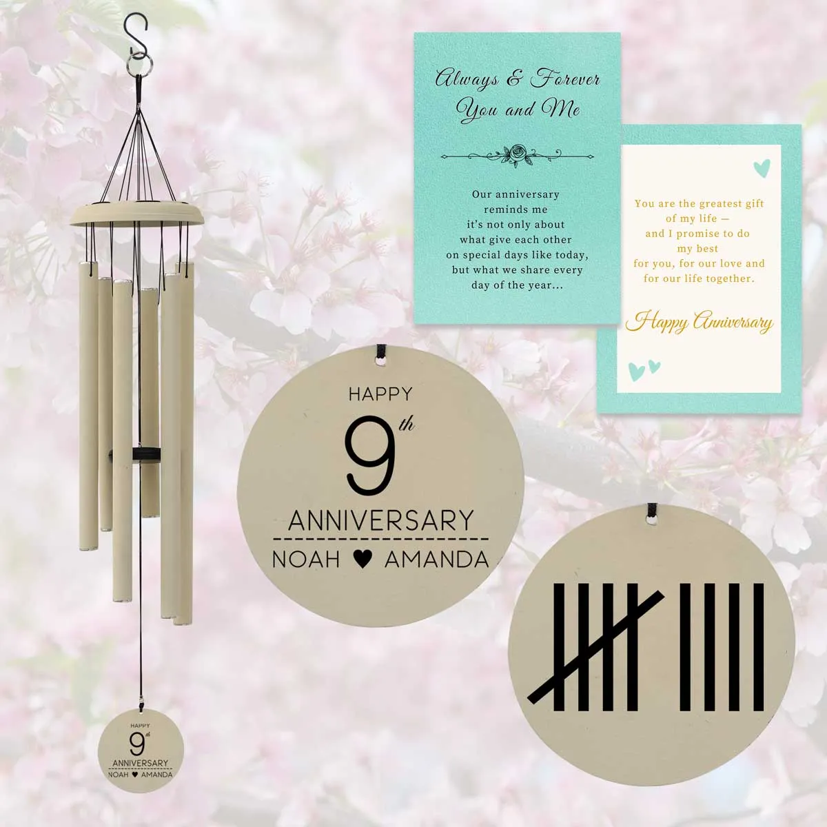 Anniversary Wind Chime AWC22