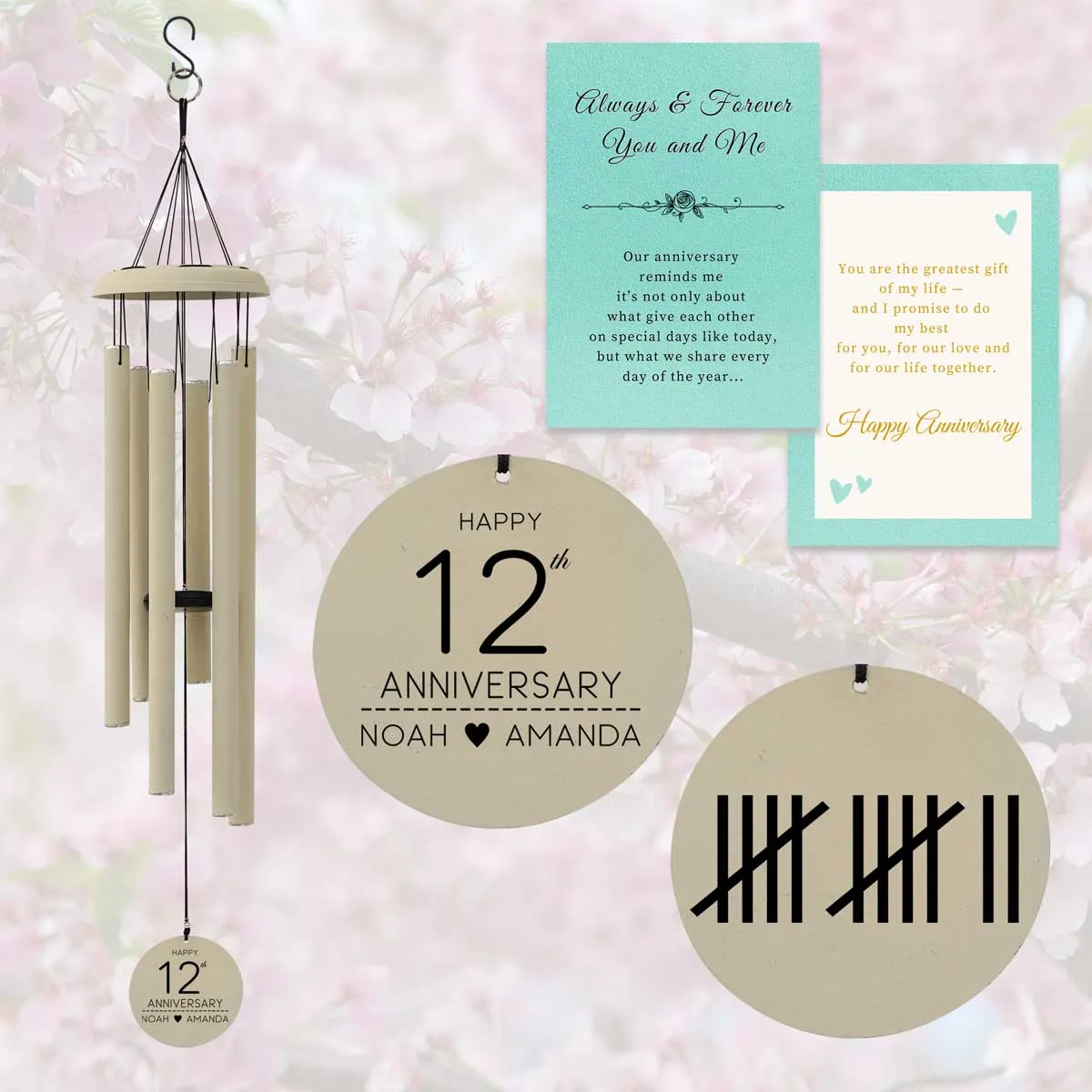 Anniversary Wind Chime AWC23