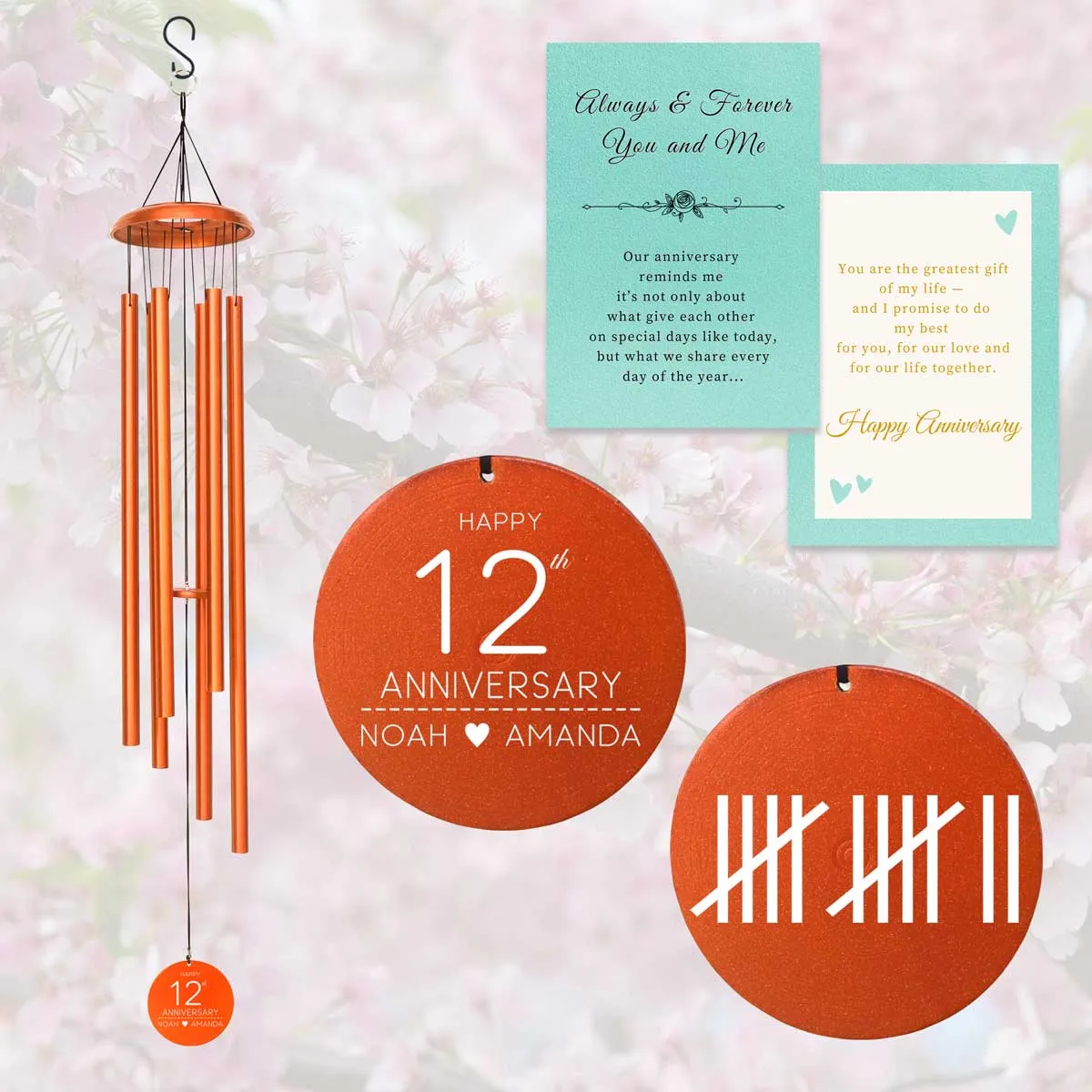 Anniversary Wind Chime AWC23