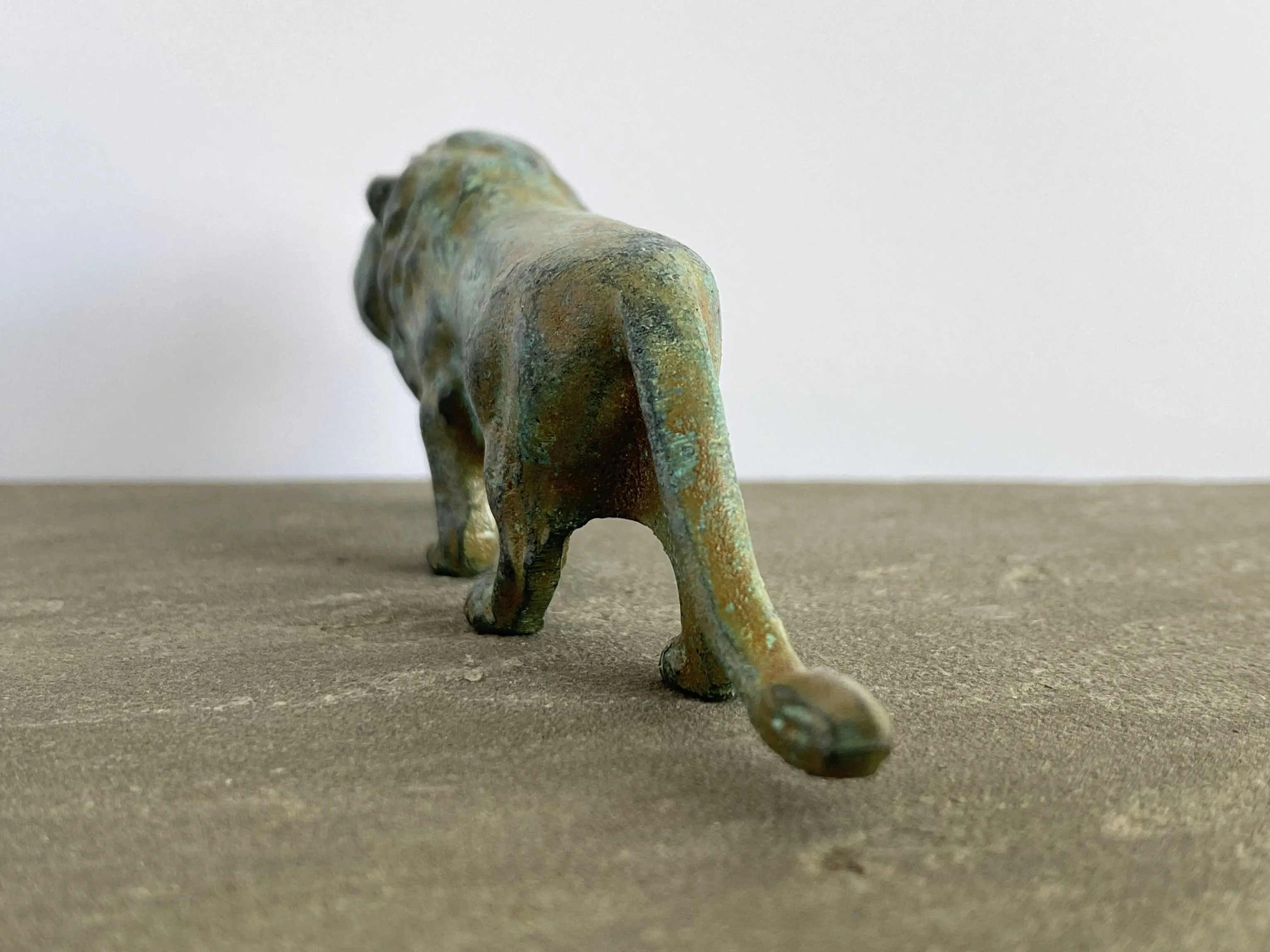 Bronze Lion Statue (Small)