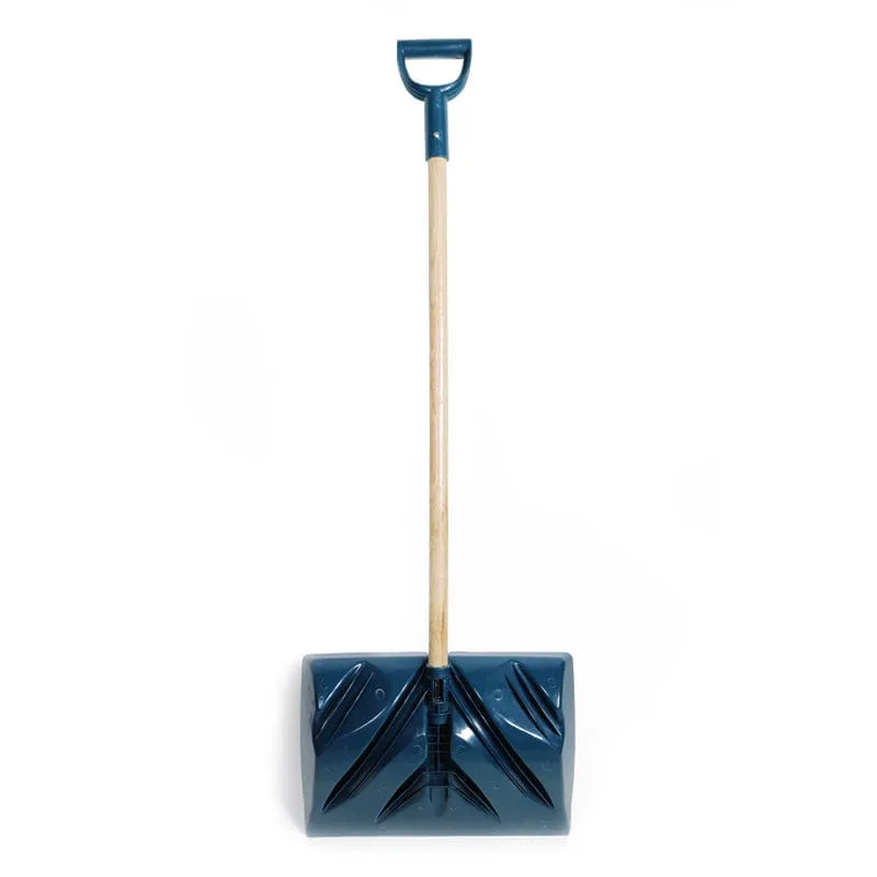 Gemplers 18" Poly Snow Shovel with Wood Handle