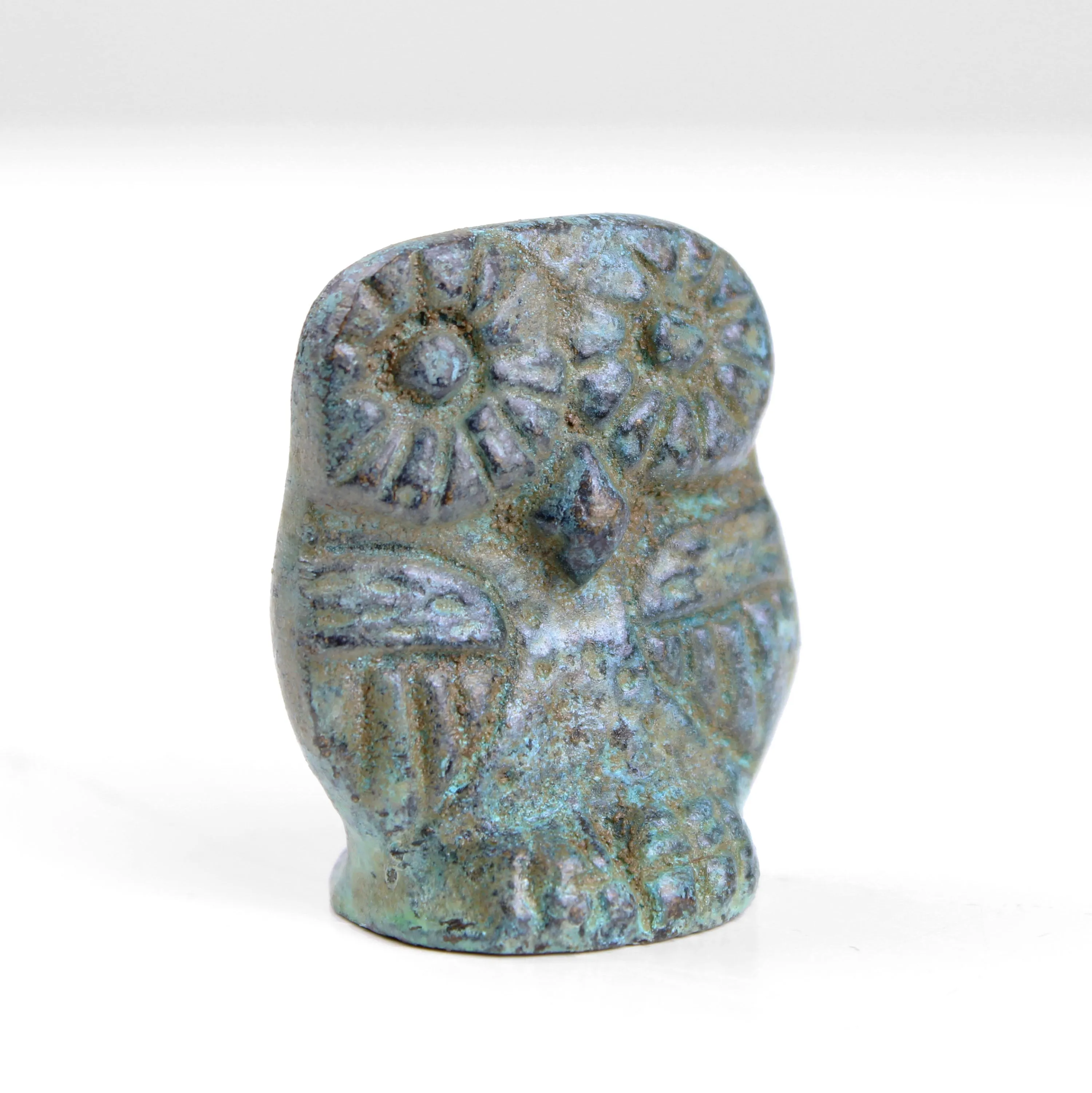 Greek Owl Statue (Bronze)