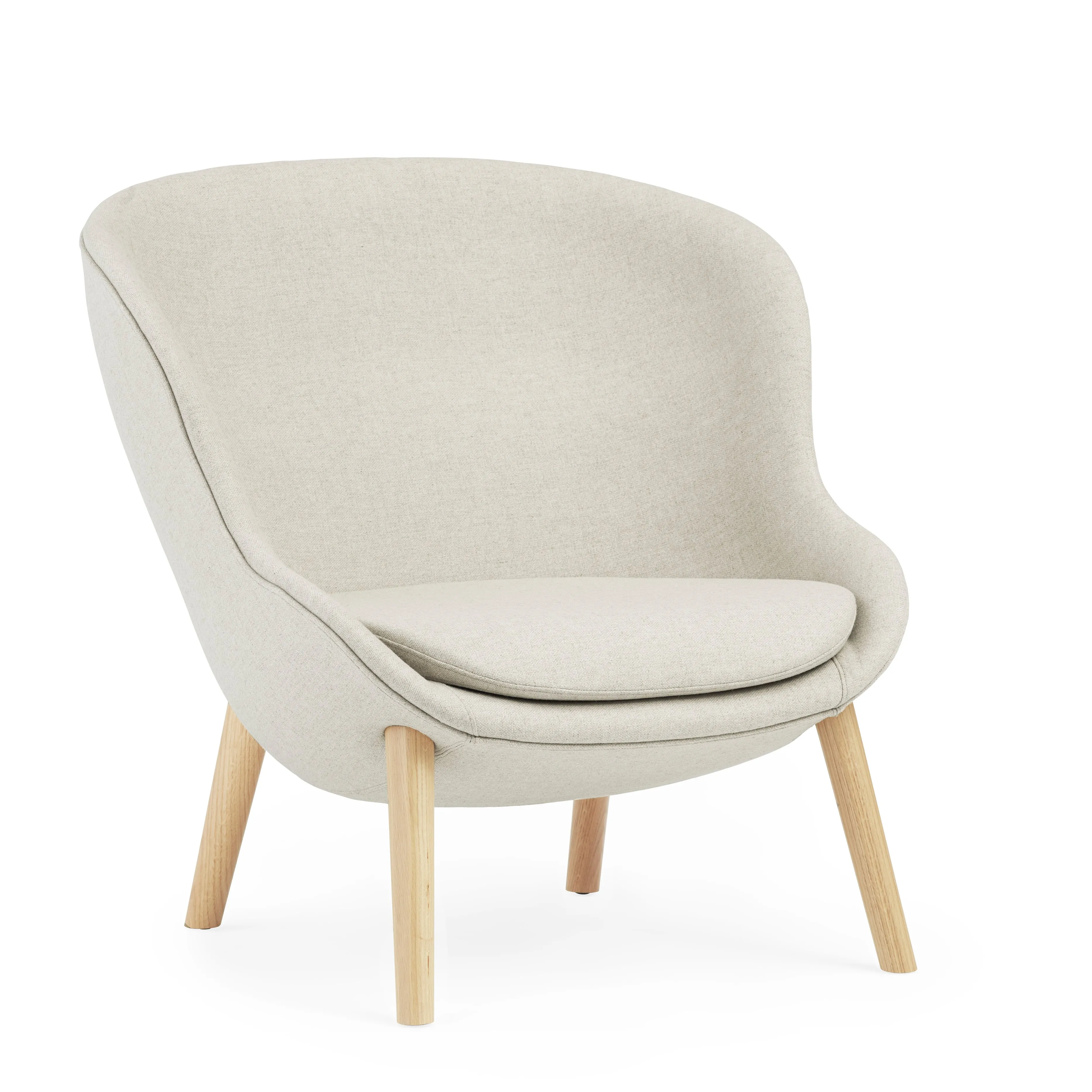 Hyg Lounge Chair Low Oak