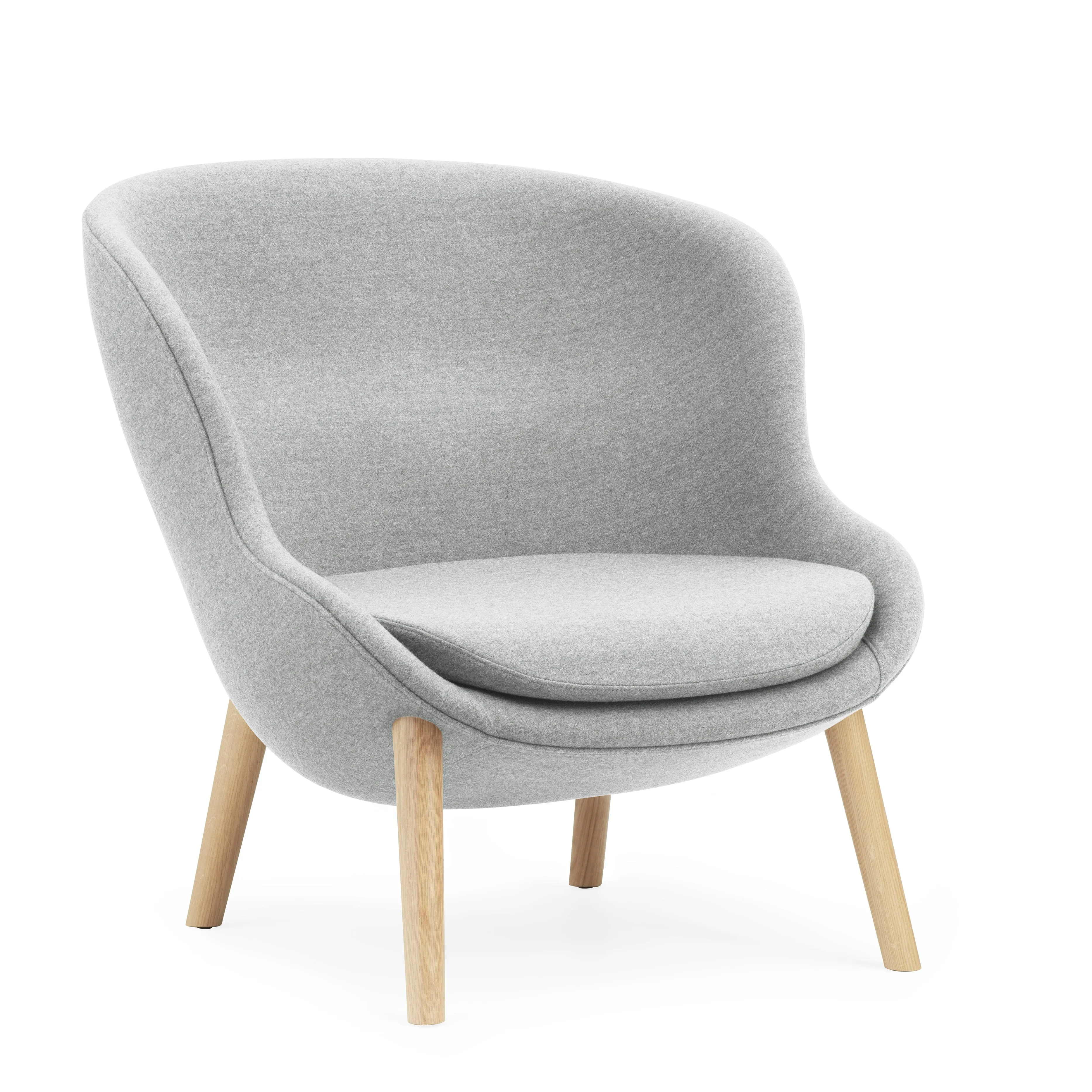 Hyg Lounge Chair Low Oak