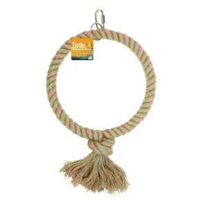 Jute Single Parrot Ring - 25CM