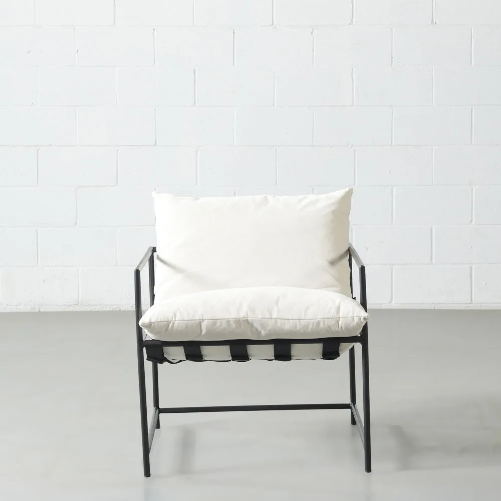 KYOTO - Cream Fabric Chair