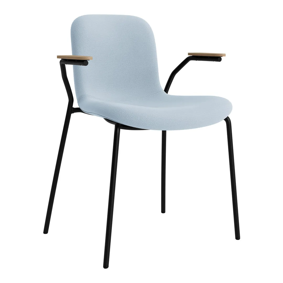 Langue Armchair - Steel - Soft Upholstered