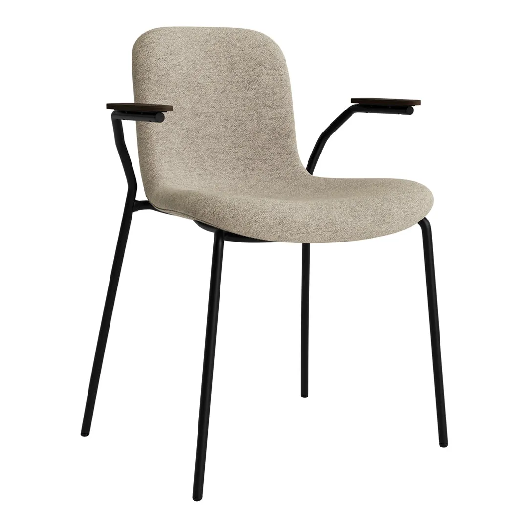 Langue Armchair - Steel - Soft Upholstered