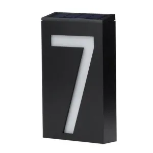 LED Outdoor Solar House Number Light Sign 7