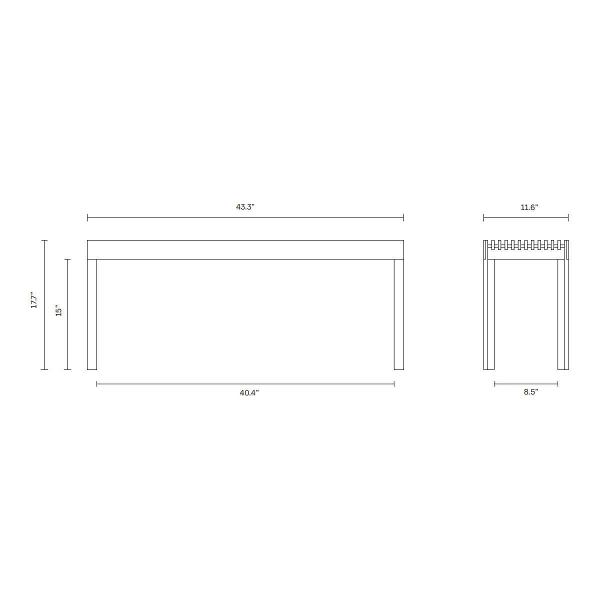 Lightweight Bench