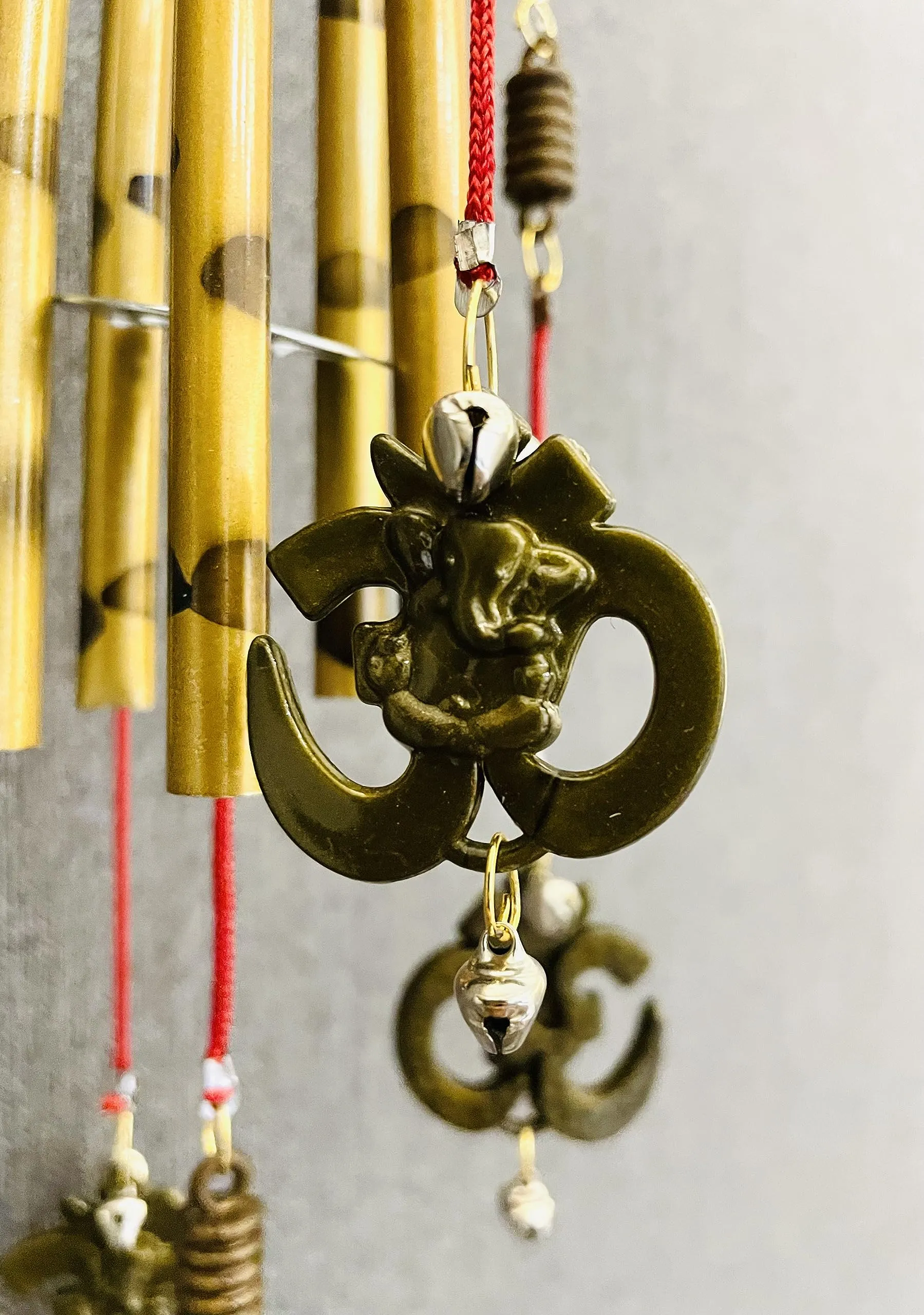 Om Wind Chimes for Home Positive Energy | Vastu Wind Chime | Om Wind Chime for Luck & Prosperity | Wind Chime for Diwali Gift