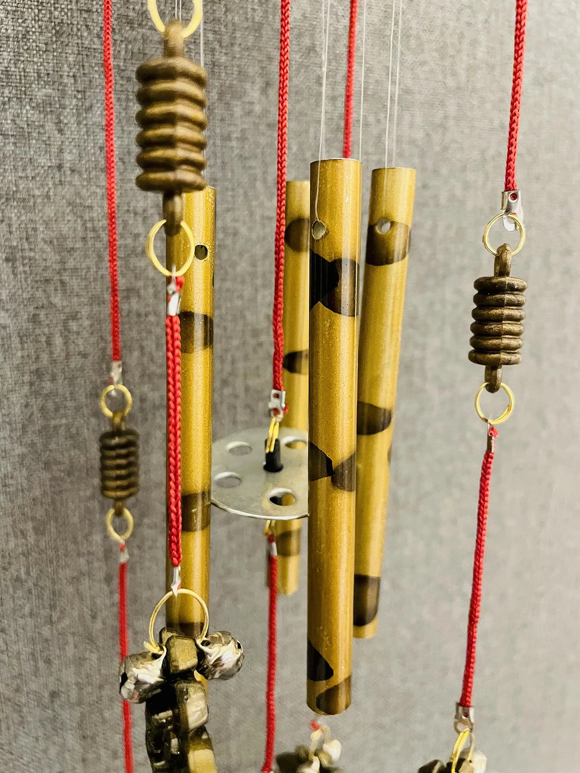 Om Wind Chimes for Home Positive Energy | Vastu Wind Chime | Om Wind Chime for Luck & Prosperity | Wind Chime for Diwali Gift