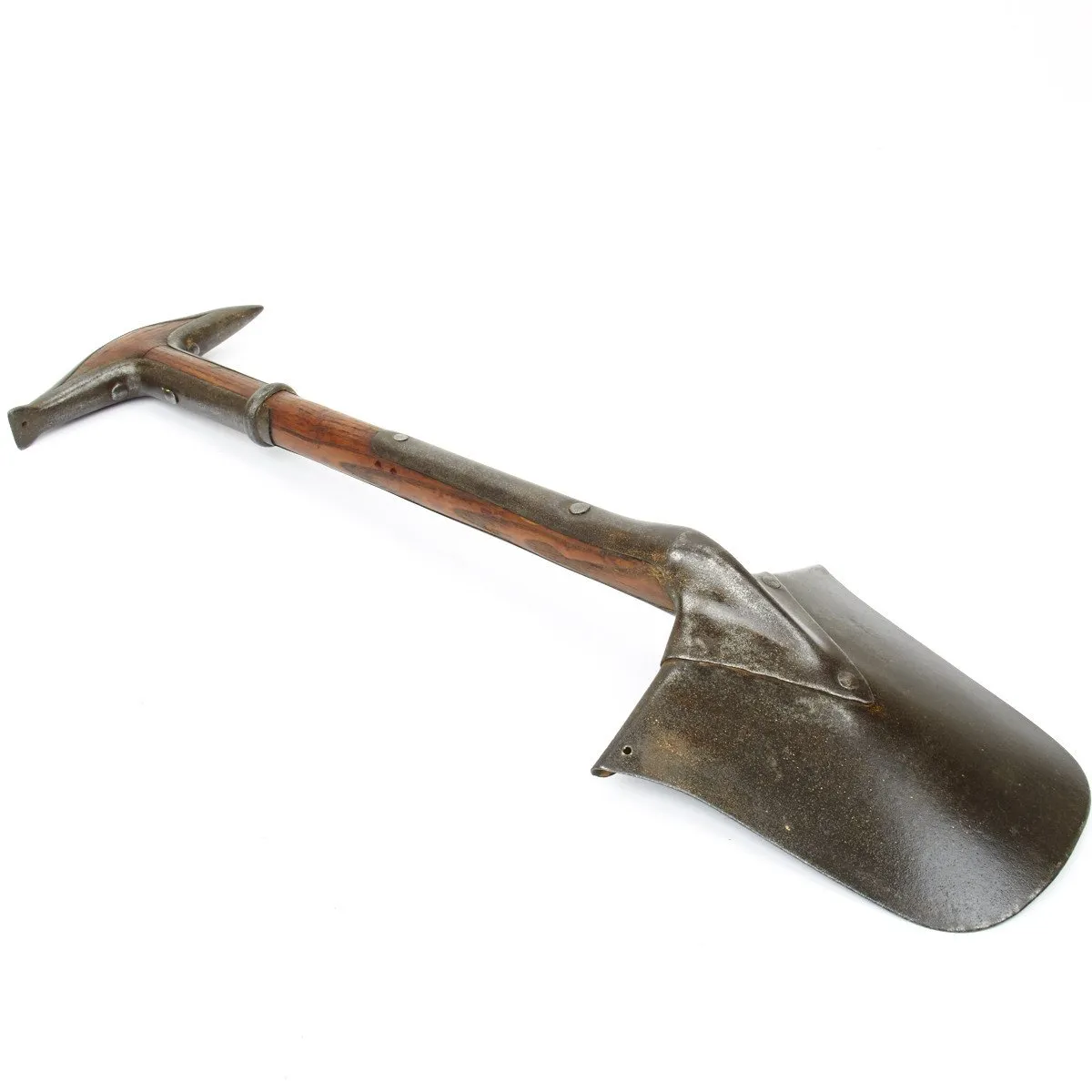 Original British Rare 1883 Wallace Patent Entrenching Tool and Pioneer Spade- Dated 1883