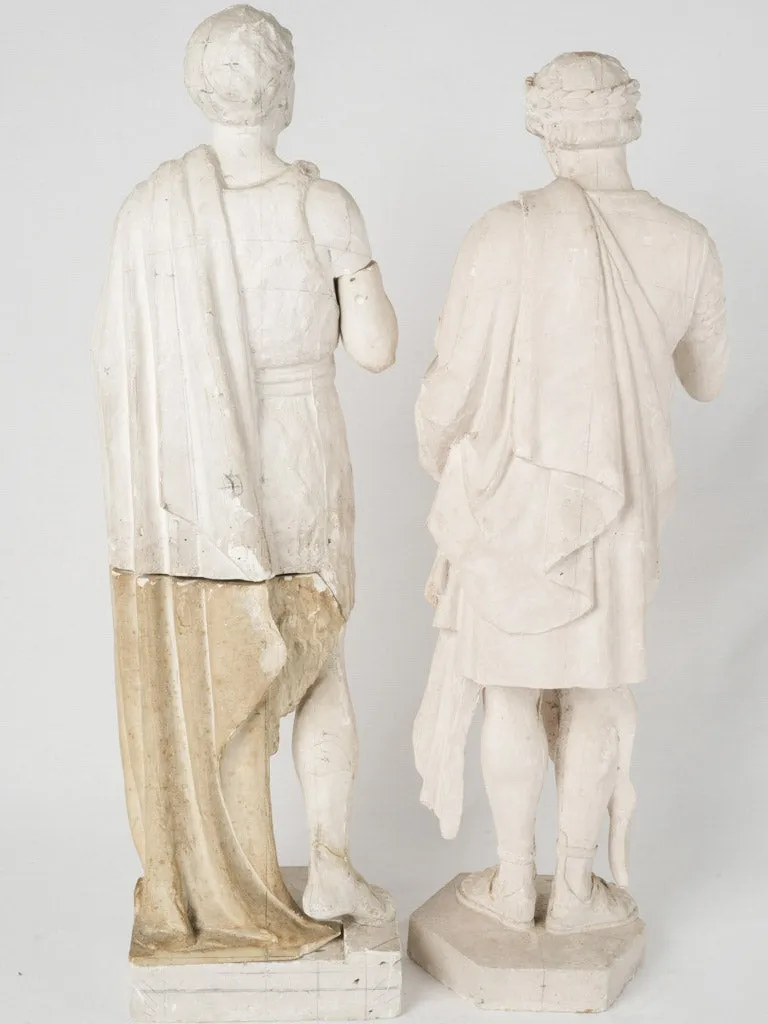 Pair Of 19th-Century Classical Plaster Models