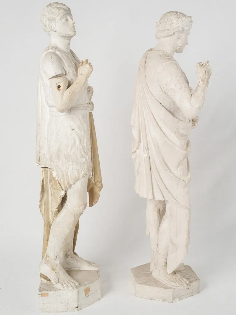 Pair Of 19th-Century Classical Plaster Models