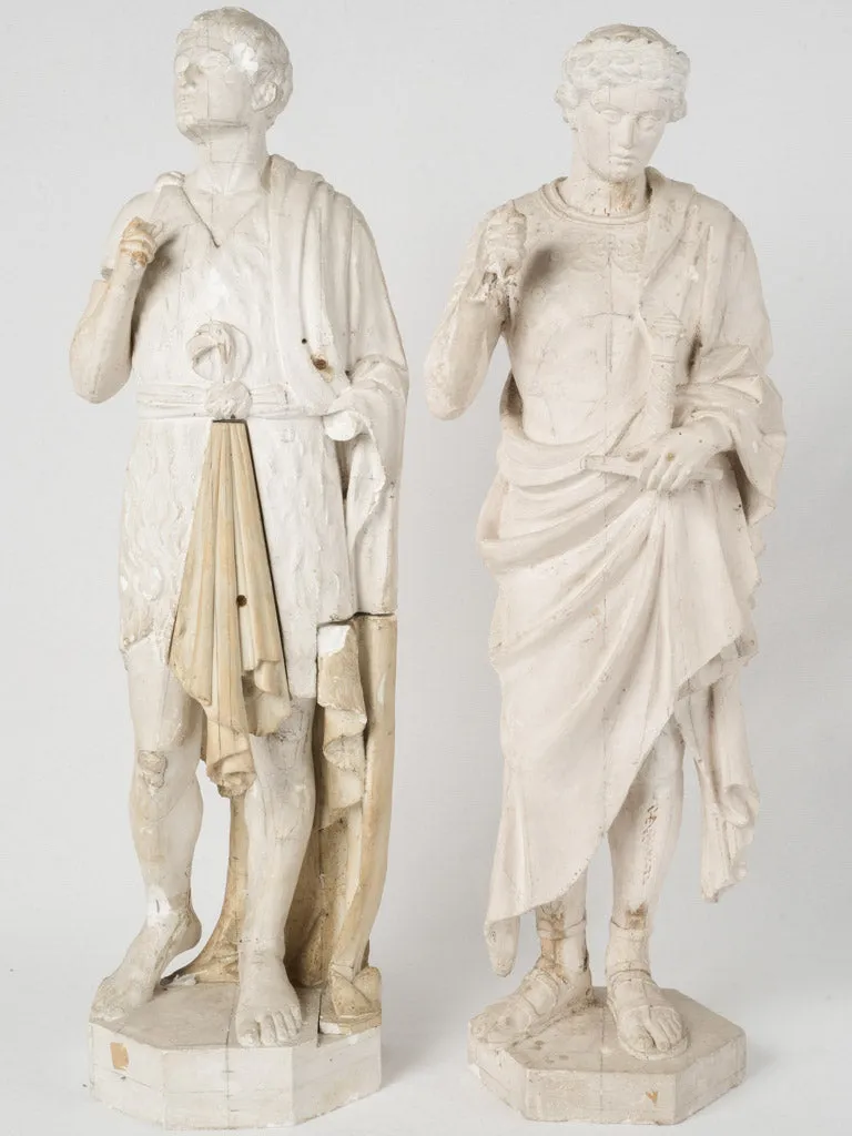 Pair Of 19th-Century Classical Plaster Models