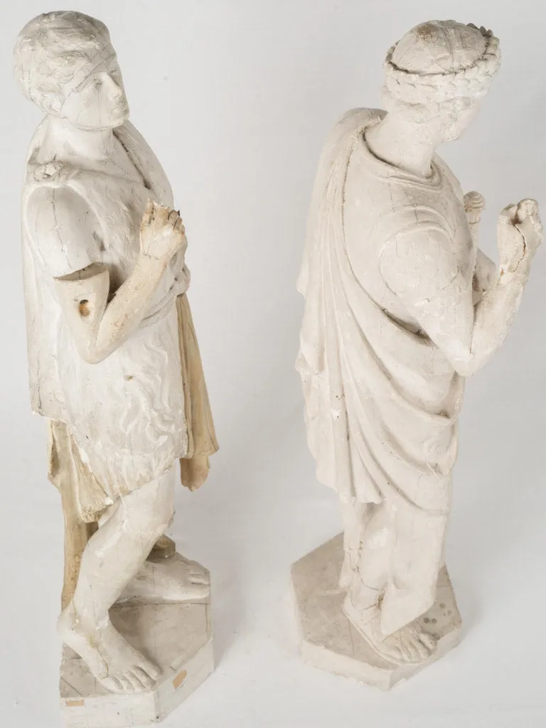 Pair Of 19th-Century Classical Plaster Models