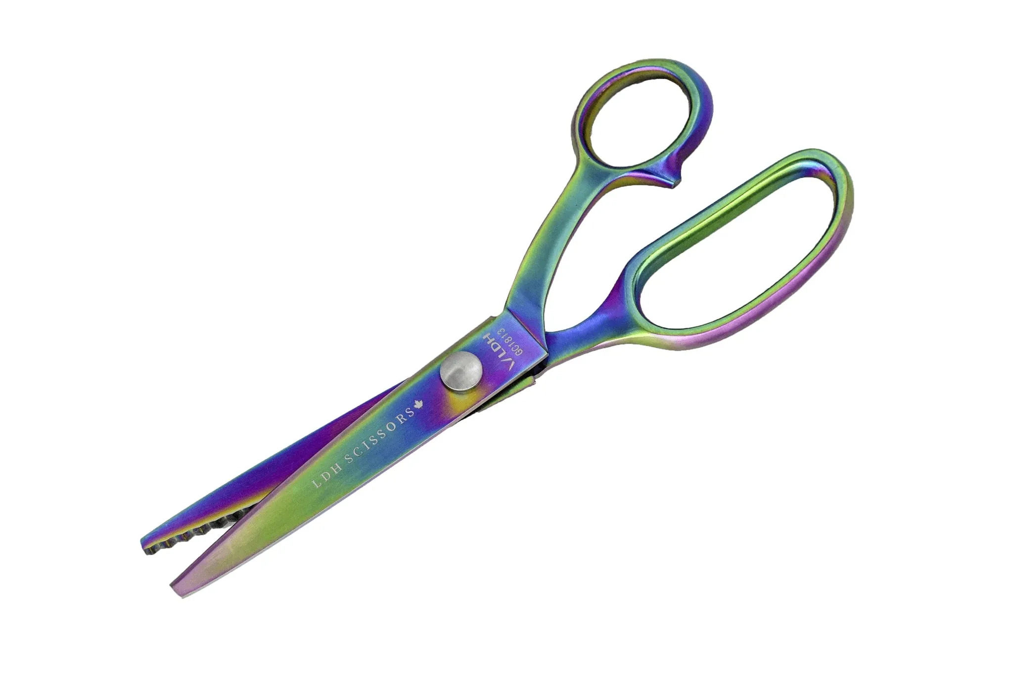 Pinking Shears - 9" Prism Rainbow - LDH Scissors