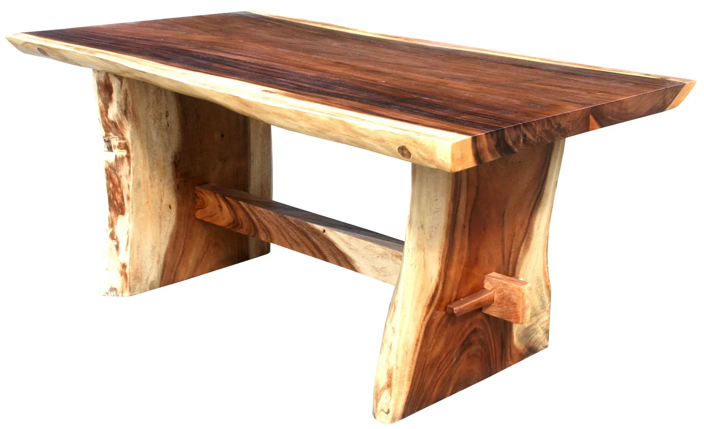 Suar Live Edge Unique Slab Dining Table - 71" Long (choice of table tops)