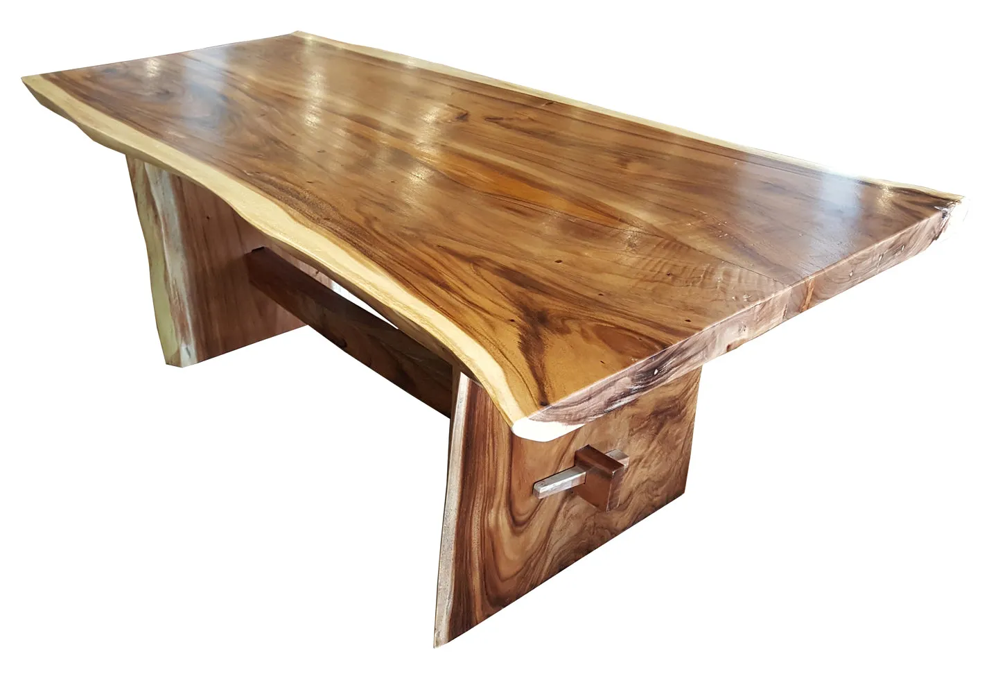 Suar Live Edge Unique Slab Dining Table - 71" Long (choice of table tops)