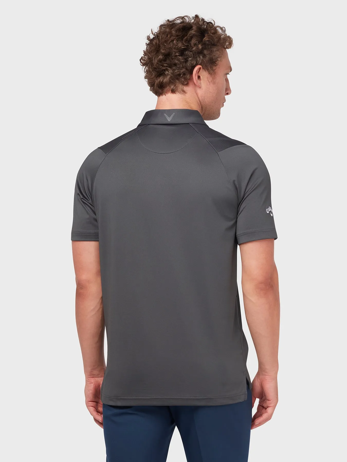 Swing Tech Tour Polo In Asphalt