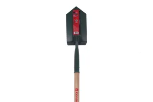 Trench Shovel - Digging 28 , 6 Inch - 28  angle, 12 gauge, 48 inch Ash wood hand