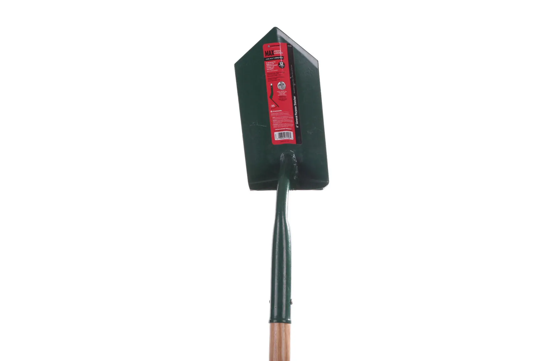 Trench Shovel - General Purpose 35 , 6 Inch - 35  angle, 12 gauge, 48 inch Ash w